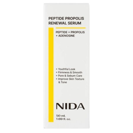 NIDA - Peptide Propolis Renewal Serum - Peptide Face Serum - 50 ml