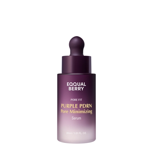EQQUALBERRY - Purple PDRN Pore Minimizing Serum - Facial Serum for Minimizing Pores - 30ml