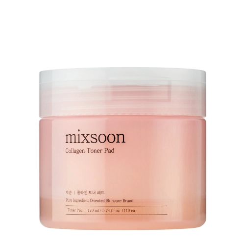 Mixsoon - Collagen Toner Pad - Firming Collagen Face Pads - 170ml/110pcs.