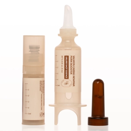 HEVEBLUE - Salmon Caring Centella New Pair PDRN Booster 100,000 Shot Essence - 5ml