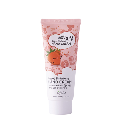 Esfolio - Sweet Strawberry Hand Cream - Moisturizing Hand Cream - 100ml