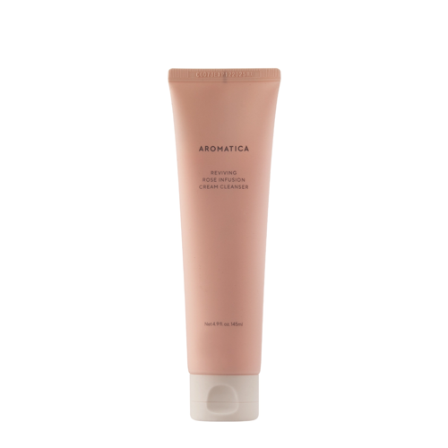 Aromatica - Reviving Rose Infuison Cream Cleanser - Rose Infuison Cream Gel Face Wash - 145ml