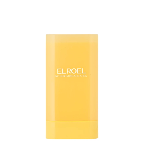 ELROEL - No Sebum Big Sun StickSPF50+ PA++++ - Sebum-Regulating Sunscreen Stick - 9.5 g