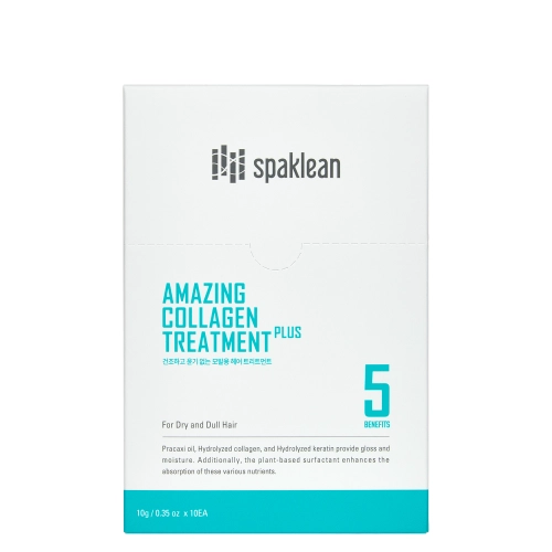 Spaklean - Amazing Collagen Treatment Plus - Regenerating Hair Treatment with Collagen - 10x10ml