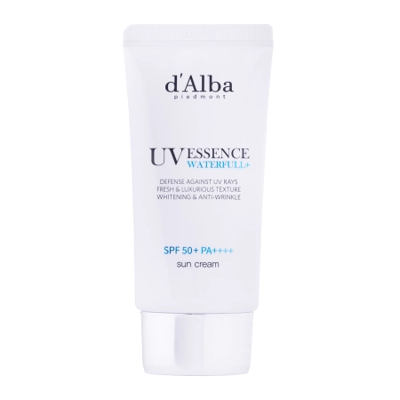 d'Alba - Waterfull Essence Sun Cream SPF 50+ PA++++ 50ml - Moisturizing Face Cream with Filter - 50ml