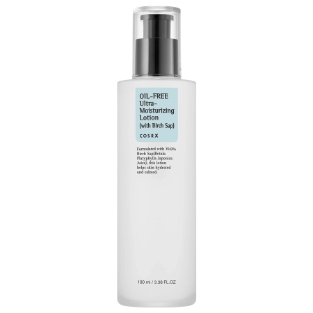 COSRX - Oil-Free Ultra-Moisturizing Lotion - Moisturizing Face Lotion - 100ml