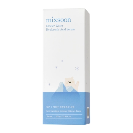 Mixsoon - Glacier Water Hyaluronic Acid Serum - Hyaluronic Acid and Glacier Water Serum - 100ml
