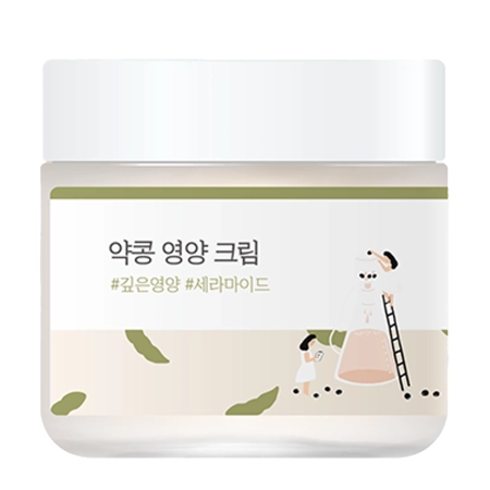 Round Lab - Soybean Nourishing Cream - Nourishing Face Cream with Black Soy Extract - 80ml