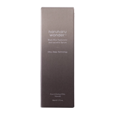 Haruharu Wonder - Black Rice Hyaluronic Anti-Wrinkle Serum - Anti-wrinkle Face Serum with Rice Extract - 50ml