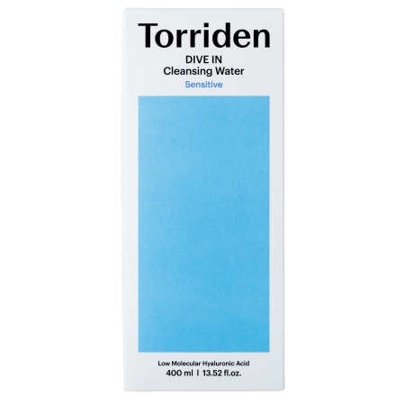 Torriden - Dive In - Low Molecular Hyaluronic Acid Cleansing Water - Moisturizing Micellar Liquid - 400ml 