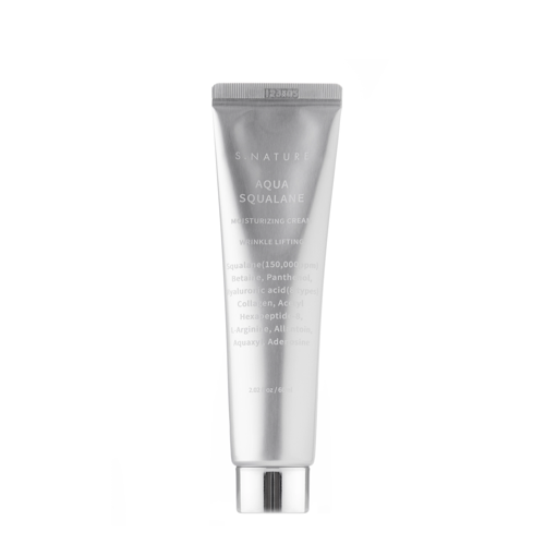S.Nature - Aqua Squalane Moisturizing Cream - Moisturizing Face Cream with Squalane - 60ml