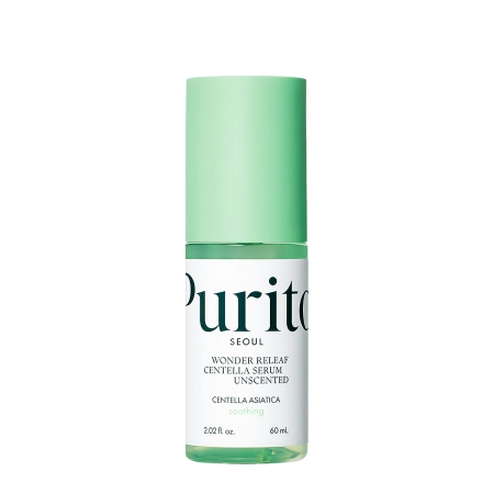 Purito Seoul - Wonder Releaf Centella Serum Unscented - Unscented Serum with Centella Asiatica Extract - 60ml