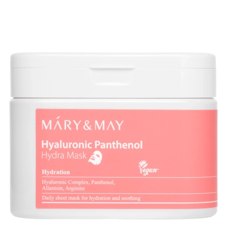 Mary&May - Hyaluronic Panthenol Hydra Mask - Hydrating Face Mask Set - 30pcs.