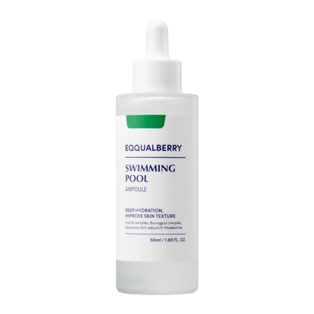 EQQUALBERRY - Swimming Pool Ampoule - Moisturizing and Soothing Ampoule for Face - 50ml