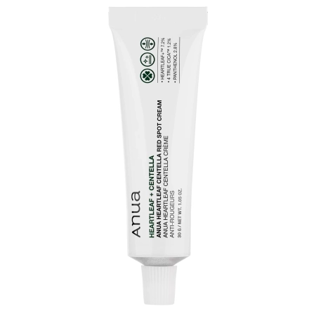 Anua - Heartleaf Centella Red Spot Cream - Soothing Cream for Problem Skin - 30g