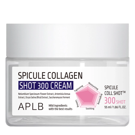 APLB - Spicule Collagen Shot 300 Cream - Microneedle Collagen Cream - 55ml
