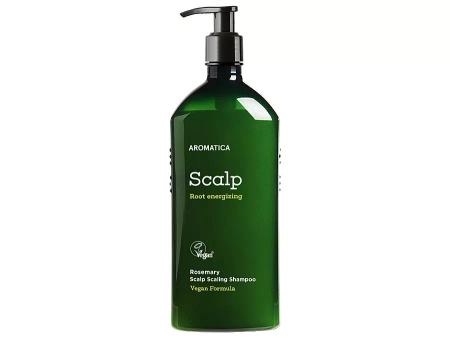 Aromatica - Rosemary Scalp Scaling Shampoo - Cleansing Rosemary Shampoo - 400ml