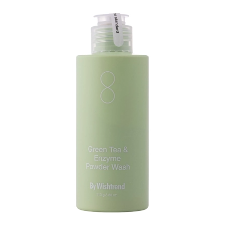 By Wishtrend - Green Tea & Enzyme Powder Wash - Enzymatic Face Wash - 110g