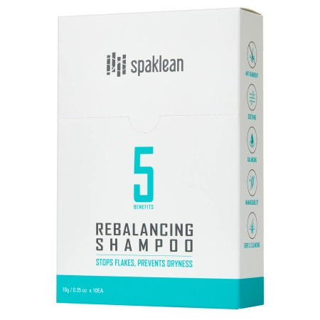 Spaklean - Amazing Collagen Rebalancing Shampoo - Balancing Hair Shampoo - 10x10ml