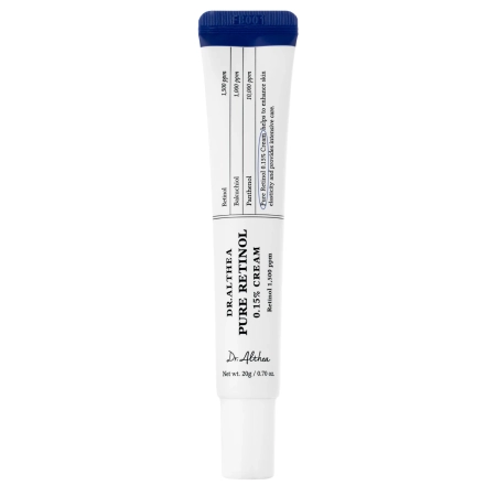 Dr. Althea - Pure 0.15% Hydrocortisone Cream - Anti-aging Face Cream with 0.15% HydrocRetinol - 20g