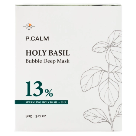 P.Calm - Holy Basil Bubble Deep Mask - 90g
