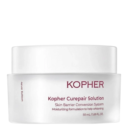 KOPHER - Curepair Solution Cream - Soothing and Moisturizing Face Cream - 50ml