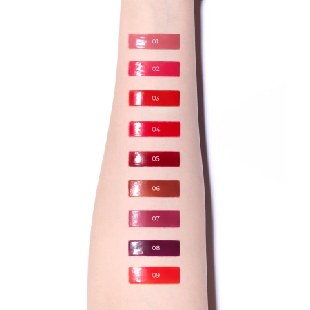 Mary&May; - Blooming Glow Lip - Tinted Lip Balm - 02 Ruby Blossom - 1.7 g