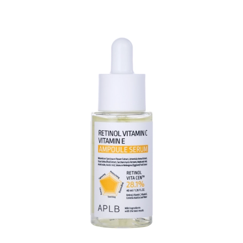 APLB - Retinol Vitamin C Vitamin E Ampoule Serum - 40ml