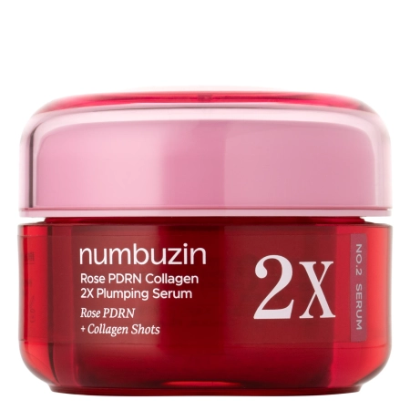 Numbuzin - No. 2 Rose PDRN Collagen 2X Plumping Serum - Firming and Plumping Serum - 30 ml
