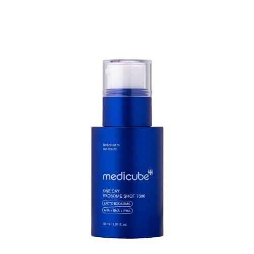Medicube - One Day Exosome Shot Pore Ampoule 7500 - Revitalizing Serum with Microneedles - 30ml