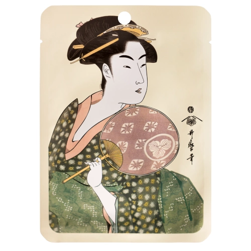 Mitomo - Royal Jelly + Cherry Blossoms Essence Mask - Mask with Royal Jelly and Japanese Cherry Blossoms - 1 pc/25 g