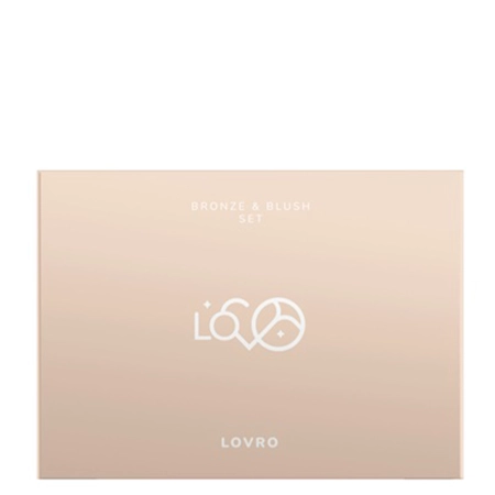 LOVRO - Bronze & Blush Set - Pressed Bronzer and Blush for Facial Contouring - 5g