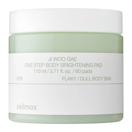 Celimax - Ji.Woo.Gae One Step Body Brightening Pad - Peeling Body Flakes - 60pcs