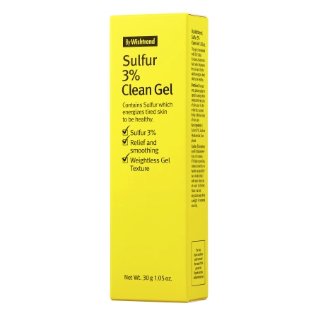 By Wishtrend - Sulfur 3% Clean Gel - Spot Gel for Imperfections - 30ml