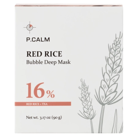 P.Calm - Red Rice Bubble Deep Mask - 90g