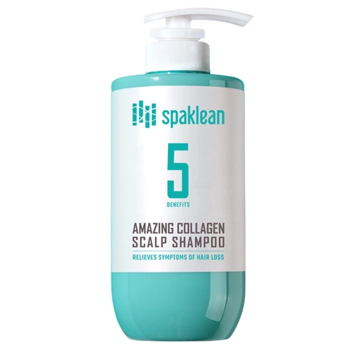 Spaklean - Amazing Collagen Scalp Shampoo - Hair Shampoo with Collagen - 500 ml