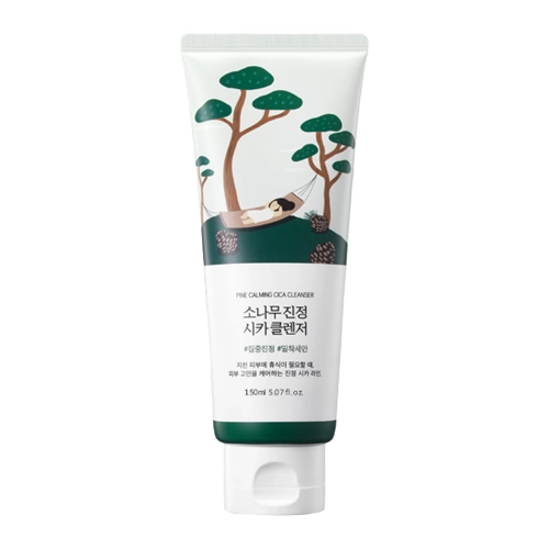 Round Lab - Pine Calming Cica Cleanser - Face Wash Gel - 150ml