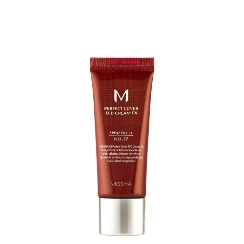 Missha - M Perfect Cover BB Cream SPF42/PA+++ - Covering BB Cream - No.27 Honey Beige - 20ml