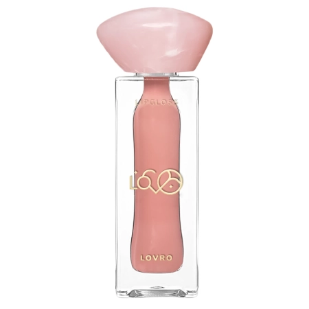 LOVRO - Bloomlight Lipgloss - Lip Gloss That Visually Plumps the Lips with a Cooling Effect - 04 Nude Muse - 5.5 g