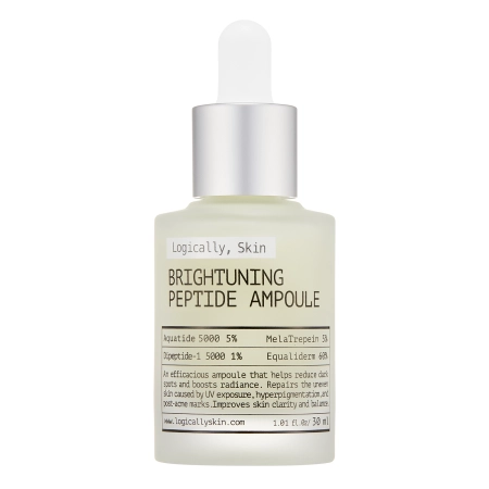 Logically, Skin - Brightening Peptide Ampoule - Brightening Face Ampoule with Peptides - 30g