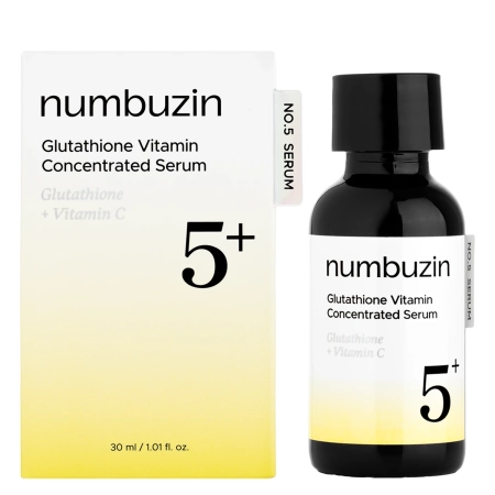 Numbuzin - No.5 Vitamin Concentrated Serum - Brightening Vitamin Serum - 30ml