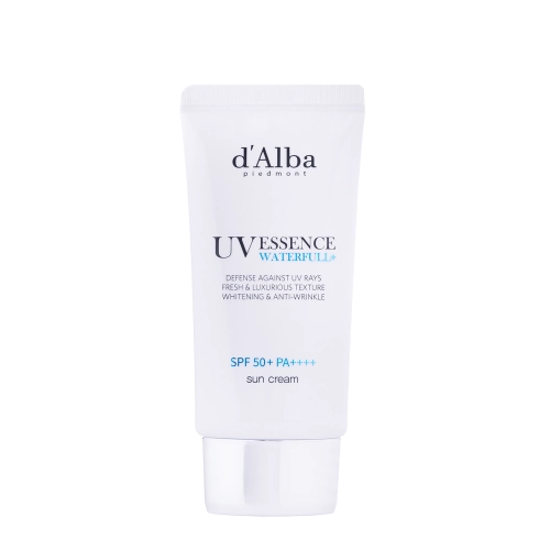 d'Alba - Waterfull Essence Sun Cream SPF 50+ PA++++ 50ml - Moisturizing Face Cream with Filter - 50ml