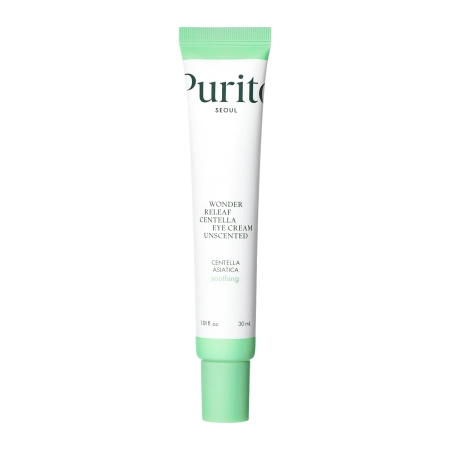 Purito Seoul - Wonder Releaf Centella Eye Cream Unscented - Unscented Cream for Eye Area Care - 30ml