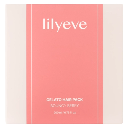 lilyeve - Repair:Turn Gelato Hair Pack - Strengthening Hair Mask - Bouncy Berry - 200 ml
