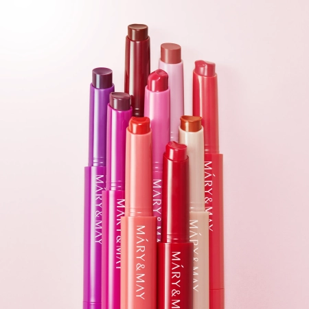 Mary&May; - Blooming Glow Lip - Tinted Lip Balm - 05 Deep Moor Lily - 1.7 g