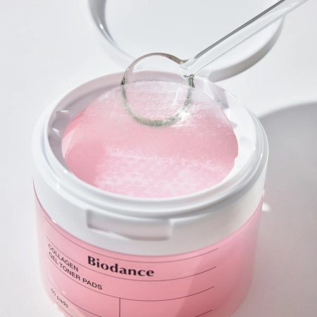 Biodance - Collagen Gel Toner Pads - Firming Collagen Facial Pads - 60pcs