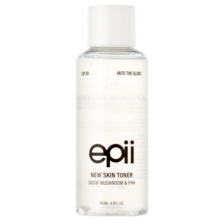Epii - New Skin Toner Snow Mushroom & PHA - 145ml