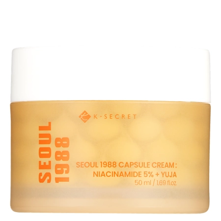 K-SECRET - SEOUL 1988 Capsule Cream: Niacinamide 5% + Yuja - 50ml
