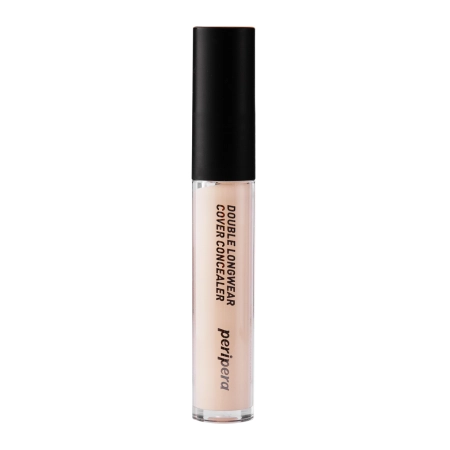 Peripera - Double Longwear Cover Concealer - Face Concealer - 01 Pure Ivory - 5.5g