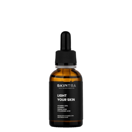 SkinTra - Light Your Skin - Serum with Vitamin C 20% and Ferulic Acid - 30ml